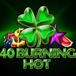 40 Burning Hot logo by Amusnet Interactive at Corgibet Casino40 Burning Hot
