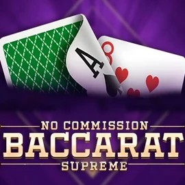 Baccarat Supreme slot logo by OneTouch Games at Corgibet Casino