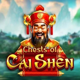 Chests of Cai Shen slot logo by Pragmatic Play at Corgibet Casino