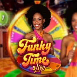 Live Casino logo of Funky Time from Evolution at Corgibet Casino