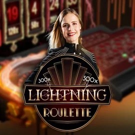 Lightning Roulette by Evolution, showcased at corgibett.ca – game logo