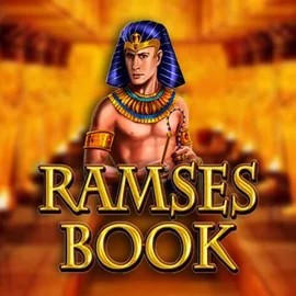 Ramses Book slot logo by Gamomat at Corgibet Casino