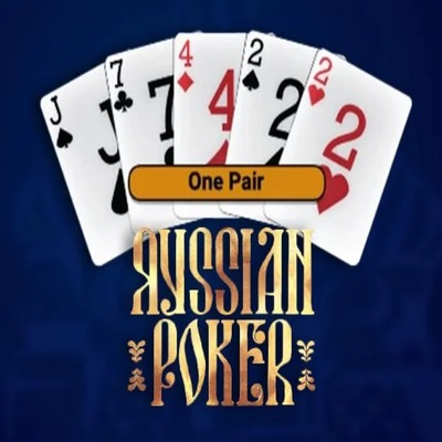 Russian Poker by OneTouch Games, showcased at corgibett.ca – game logo