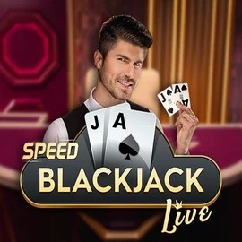 Speed Blackjack logo by Pragmatic Play at Corgibet Casino
